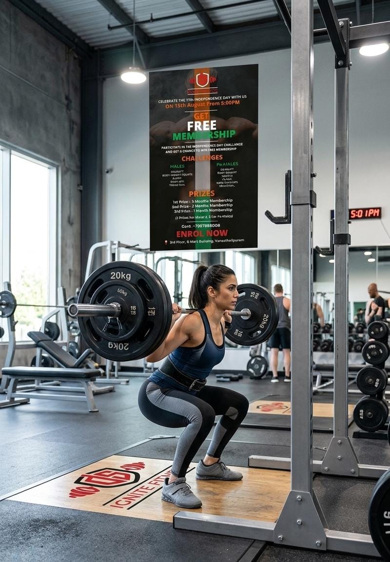 HIIT & Conditioning in progress on the DSigniteFitness floor